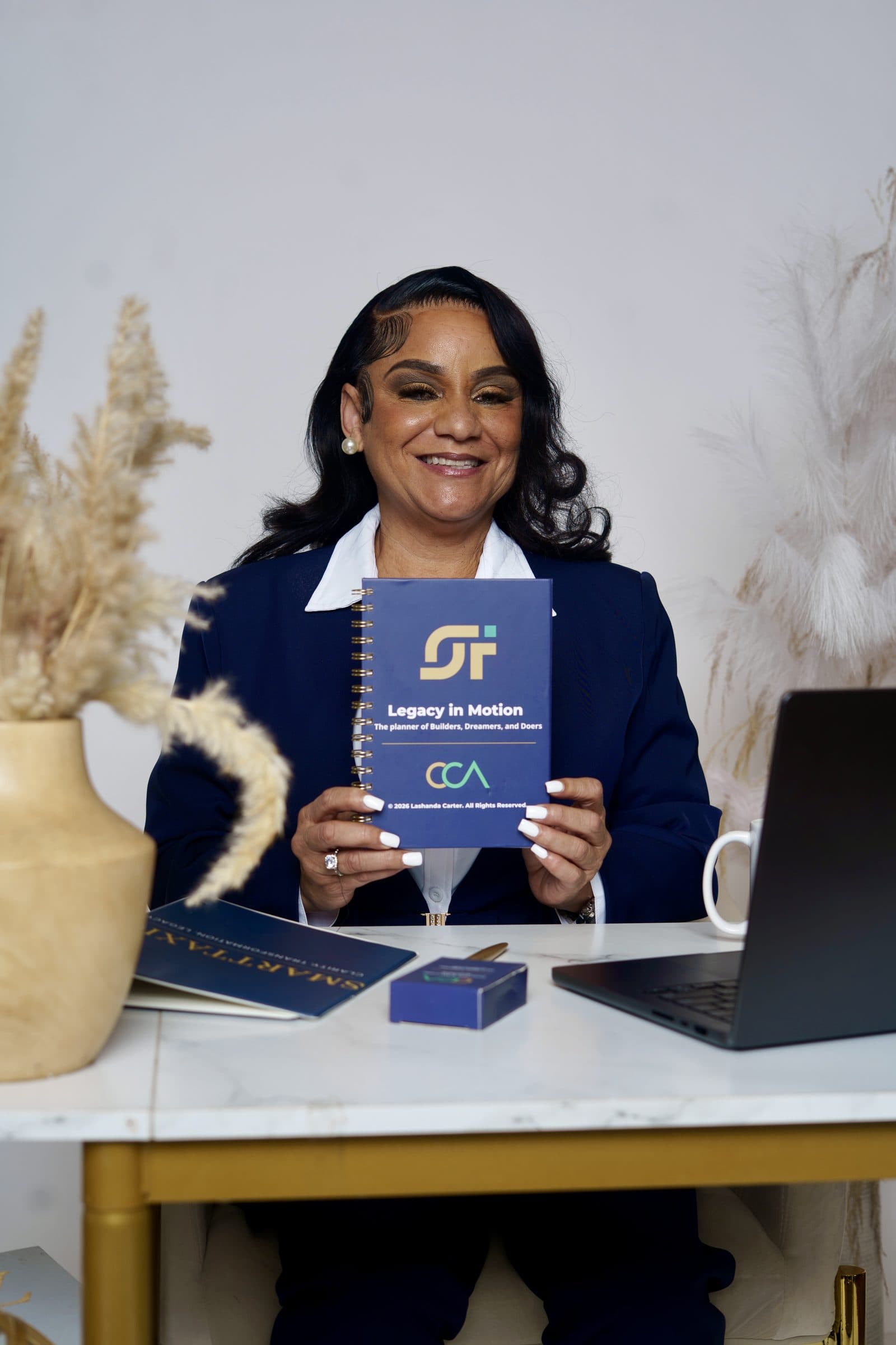 Lashanda Carter at the Carter Cole & Associates office